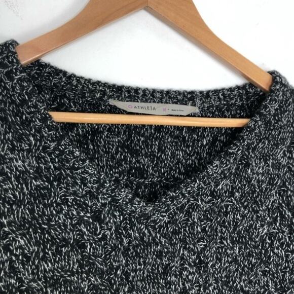 Athleta Northern Lights Cashmere and Wool Chunky Knit Sweater with Zipper Side - Picture 4 of 12
